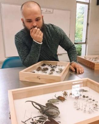 Adam Rork at the Frost Museum